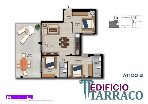 ATICO B - Edificio Tarraco