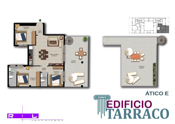 ATICO E - Edificio Tarraco