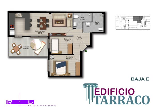 BAJA E - Edificio Tarraco