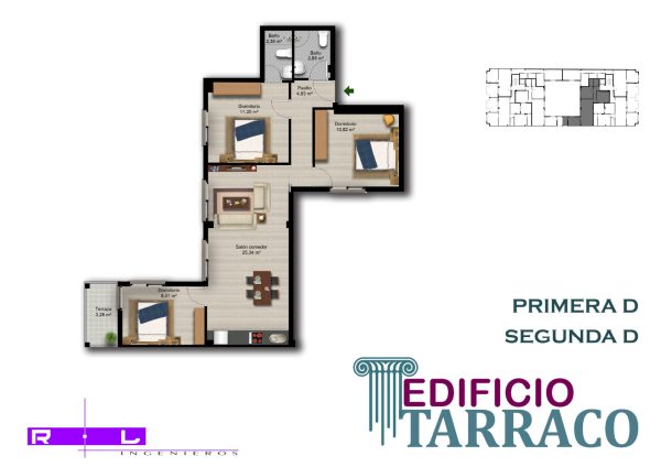 PRIMERA D Y SEGUNDA D - Edificio Tarraco